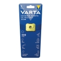 Varta 18631201401 - Linterna frontal regulable recargable OUTDOOR SPORTS LED/5V 600 mAh IPX4 amarillo