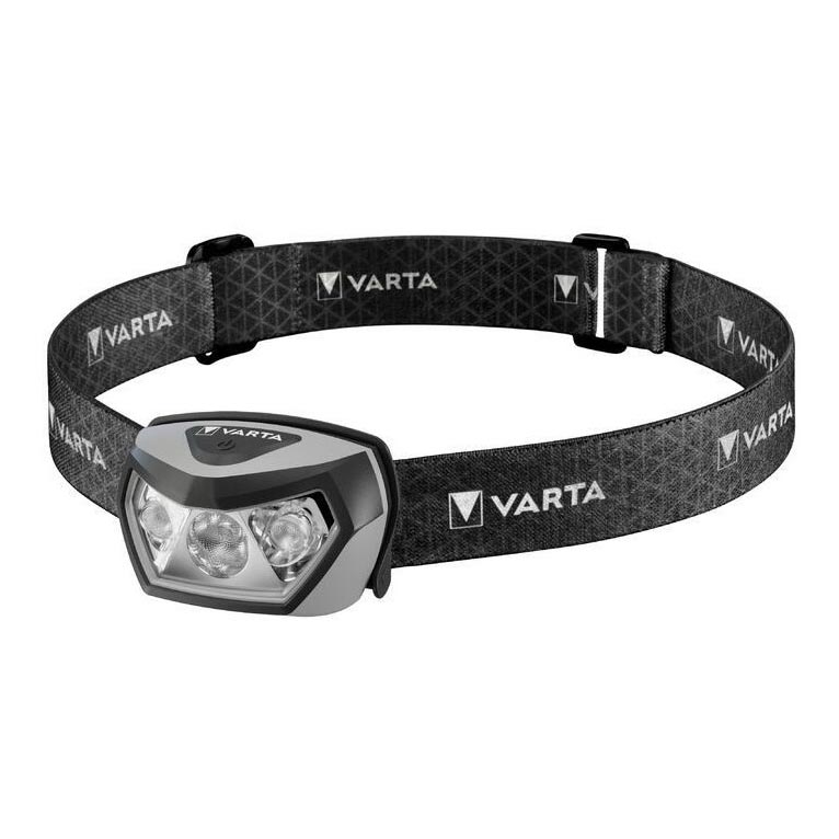 Varta 18650101401 - Linterna frontal recargable LED regulable con carga inalámbrica OUTDOOR SPORTS LED/5V 1800 mAh IPX7