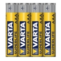 Varta 2003101304 - 4 uds. Pila de zinc-carbono SUPERLIFE AAA 1,5V