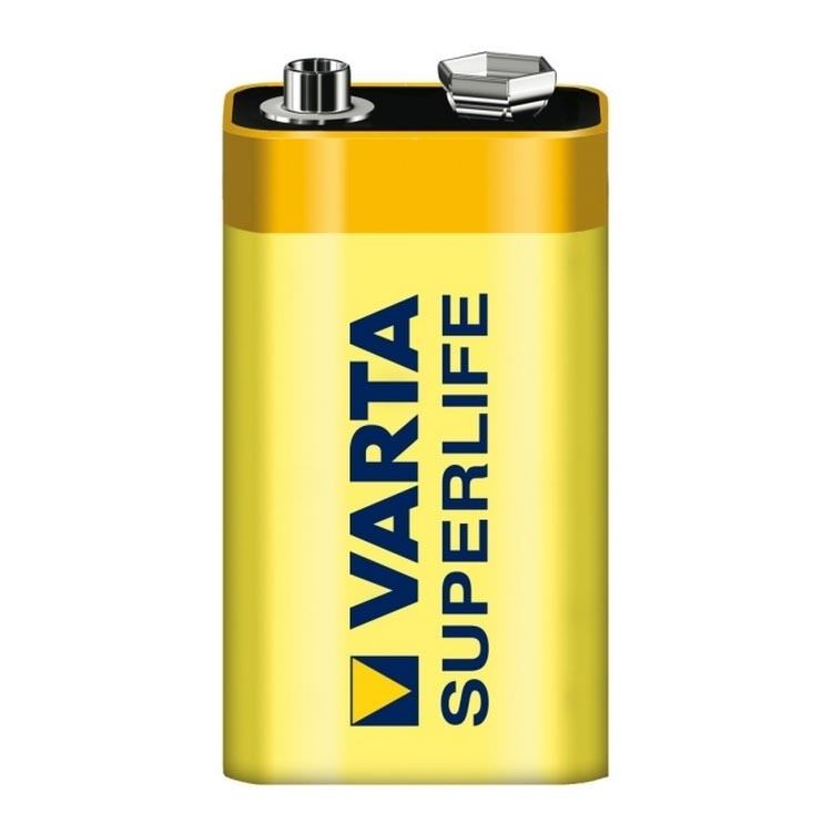 Varta 2022 - 1 pz. Batería de zinc-carbono SUPERLIFE 9V