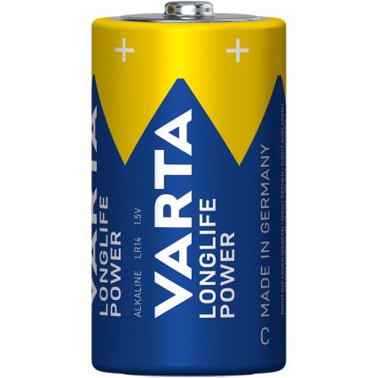 Varta 4914121422 - 2 pz Batería alcalina LONGLIFE POWER LR14/C 1,5V