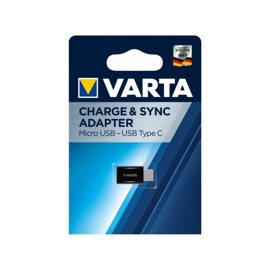 Varta 57945101401 - Adaptador Micro USB C
