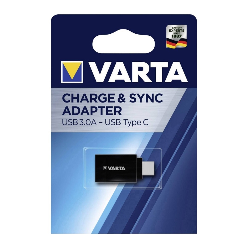 Varta 57945101401 - Adaptador USB 3.0 tipo A a USB-C