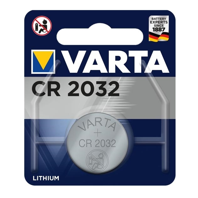 Varta 6032 - 1 unidad Batería de litio CR2032 3V