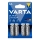 Varta 6106301404 - 4 uds Batería de Litio ULTRA AA 1,5V