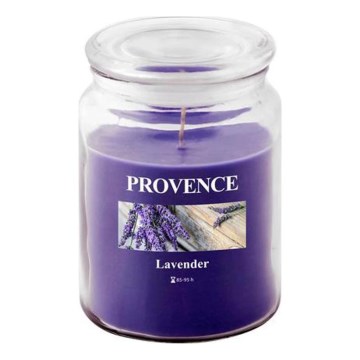 Vela aromática LAVANDA 510 g, 85–95 h de duración