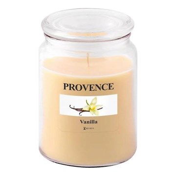 Vela aromática VANILLA 510g — 85–95 horas de combustión.
