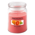 Vela perfumada RED ORANGE 510g 85-95 h.
