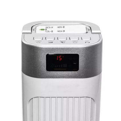 Ventilador de columna con control de temperatura y control remoto 55W/230V