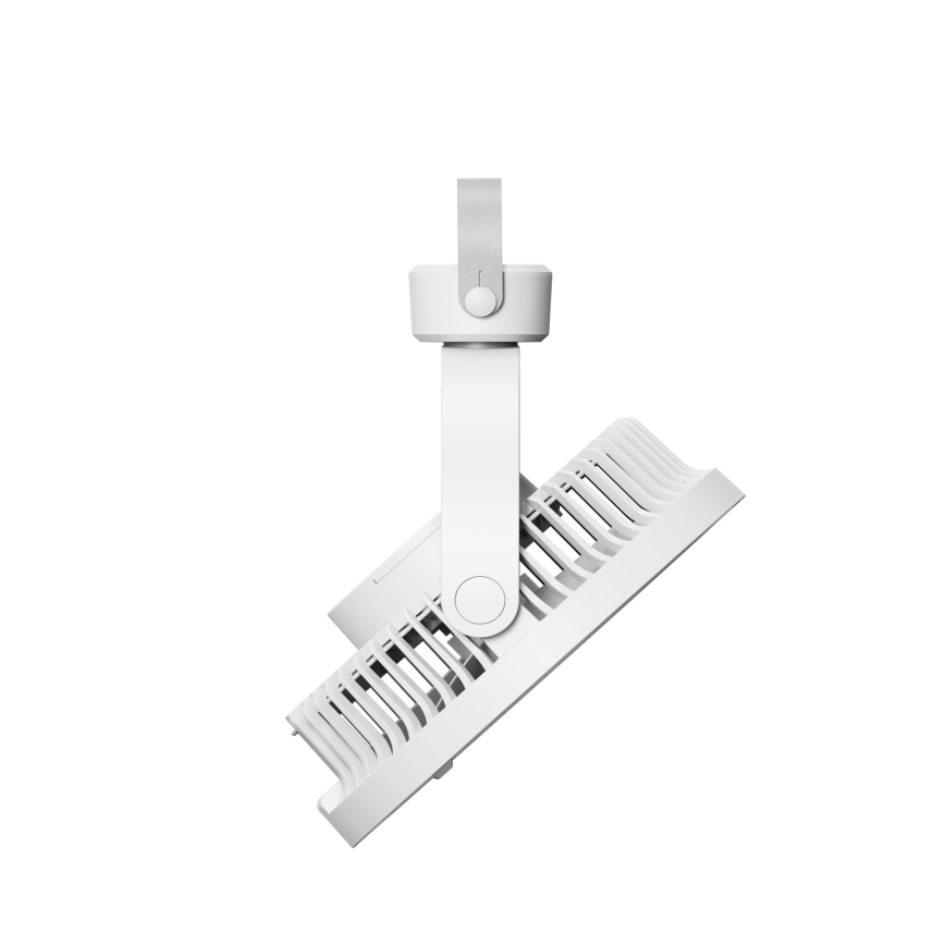 Ventilador de mesa recargable con iluminación LED 8W/3,7V 2400 mAh blanco