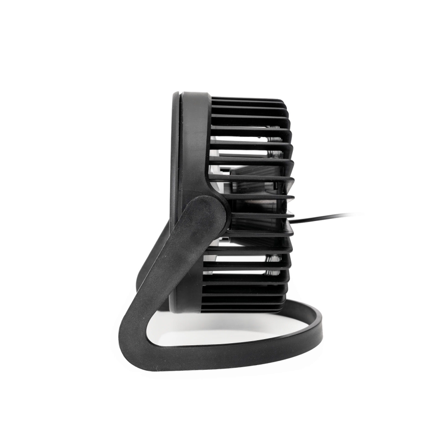 Ventilador de mesa USB diá. 15 cm negro