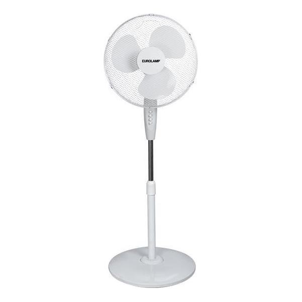 Ventilador de pie 60W/230V diá. 40 cm blanco