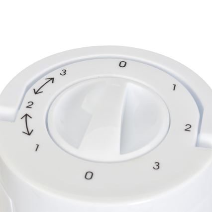 Ventilador de pie TOWER 30W/230V blanco