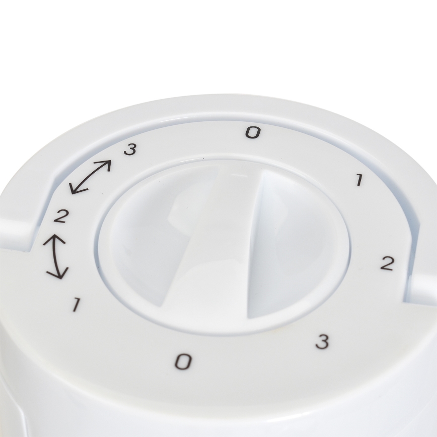 Ventilador de pie TOWER 30W/230V blanco