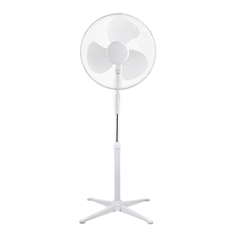 Ventilador de pie VIENTO 45W/230V blanco