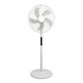 Ventilador de pie VIENTO-R 40W/230V blanco + mando a distancia