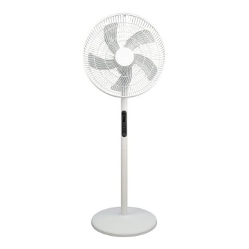 Ventilador de pie VIENTO-R 40W/230V blanco + mando a distancia