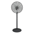 Ventilador de pie VIENTO-R 40W/230V negro + mando a distancia