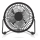 Ventilador de sobremesa 3W/USB 10 cm negro