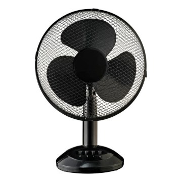 Ventilador de sobremesa VIENTO 40W/230V, color negro