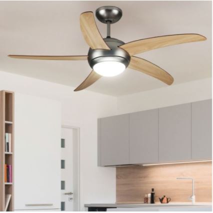 Ventilador de techo 2xE27/20W/230V diá. 132 cm + control remoto