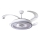 Ventilador de techo LED regulable LED/70W/230V 3000-6000K diá. 50 cm blanco + control remoto