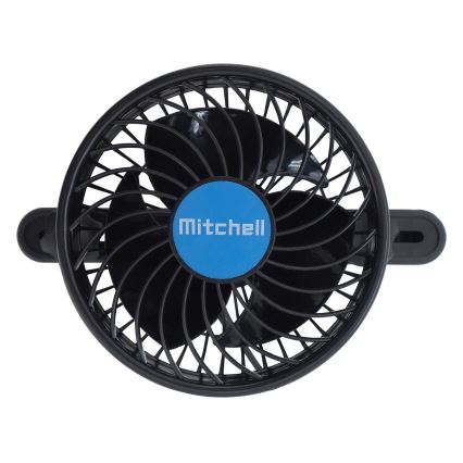 Ventilador para reposacabezas de coche 4W/12V negro