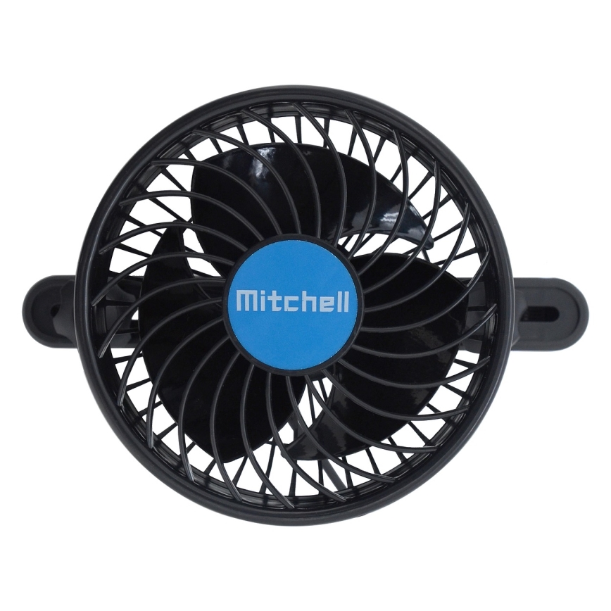 Ventilador para reposacabezas de coche 4W/12V negro