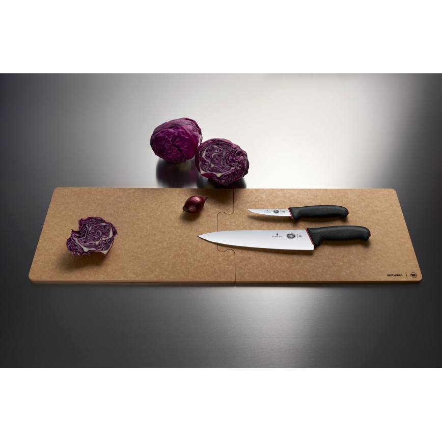 Victorinox - Cuchillo de cocina DUAL GRIP 25 cm negro