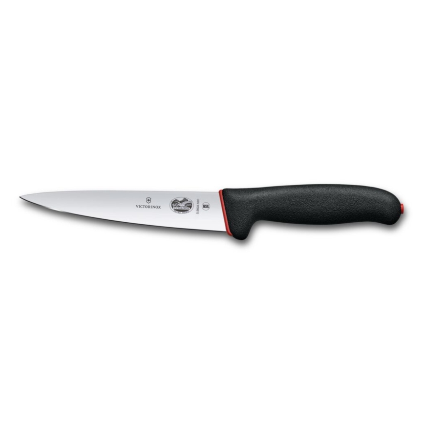 Victorinox - Cuchillo de cocina para carne DUAL GRIP 16 cm negro