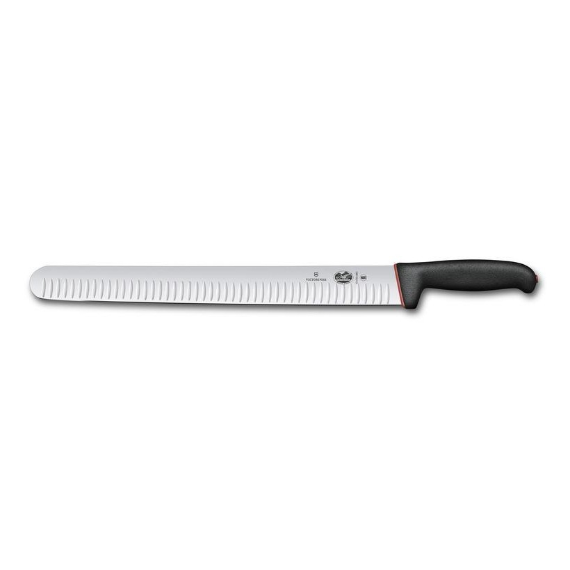 Victorinox - Cuchillo de cocina para lonchear DUAL GRIP 36 cm negro