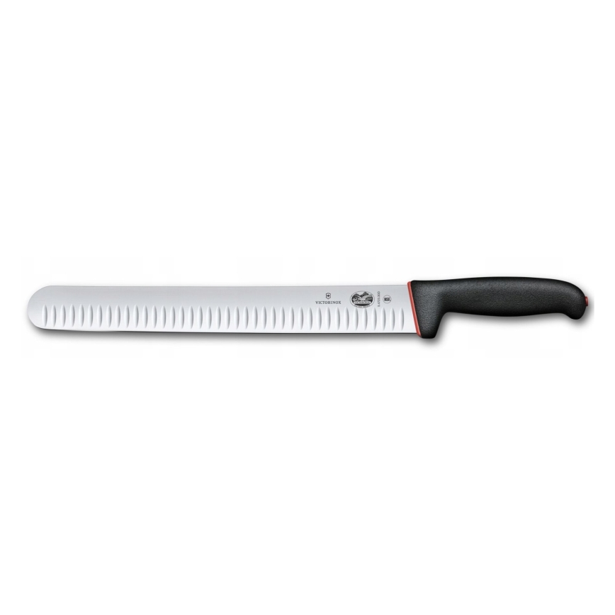 Victorinox - Cuchillo de cocina para lonchear DUAL GRIP de 30 cm, negro
