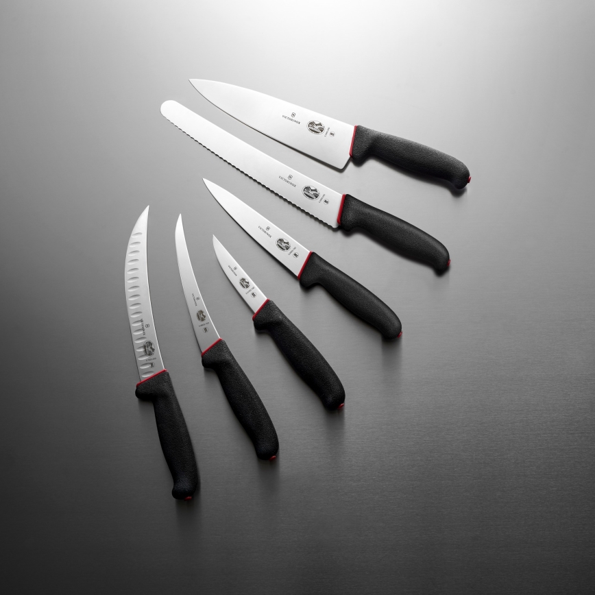 Victorinox - Cuchillo deshuesador de cocina DUAL GRIP 15 cm negro