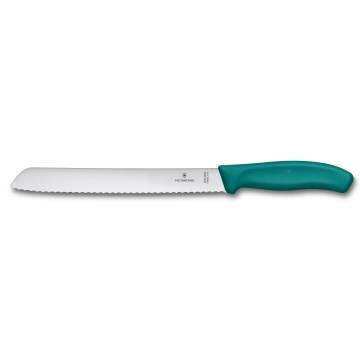 Victorinox - Cuchillo para pan SWISS CLASSIC 21 cm turquesa