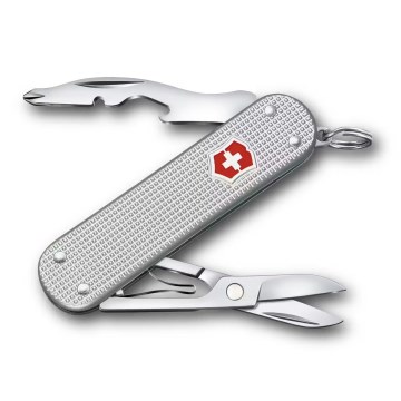 Victorinox - Herramienta de bolsillo multifuncional COMPANION S ALOX 5,8 cm/5 funciones color plateado