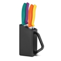 Victorinox - Juego de 5 cuchillos de cocina en bloque SWISS CLASSIC, multicolor