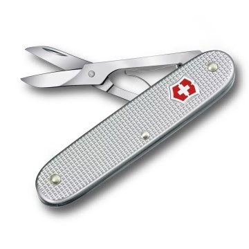 Victorinox - Navaja de bolsillo multifunción COMPANION X ALOX 9,3 cm/2 funciones plateada