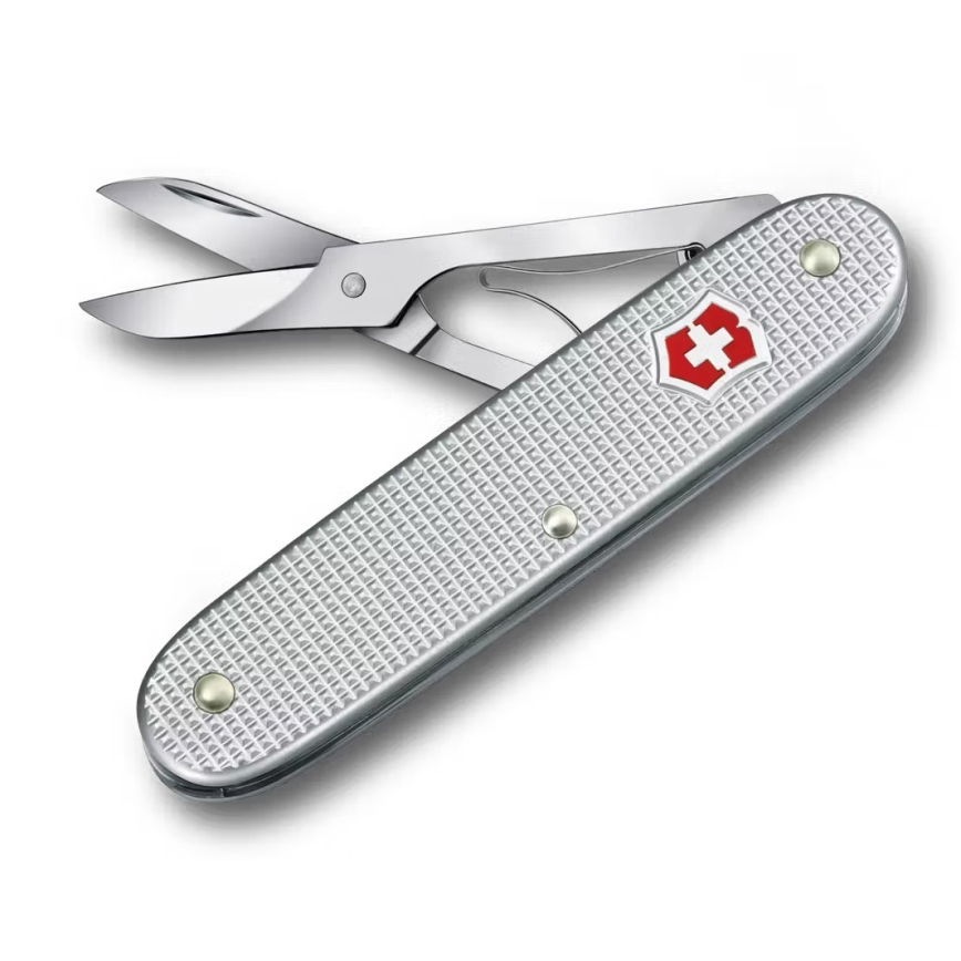 Victorinox - Navaja de bolsillo multifunción COMPANION X ALOX 9,3 cm/2 funciones plateada