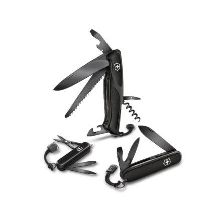 Victorinox - Navaja multifuncional 13 cm/12 funciones negro