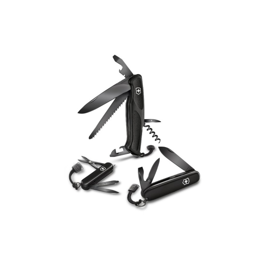 Victorinox - Navaja multifuncional 13 cm/12 funciones negro