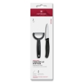 Victorinox - Set de cuchillo de cocina con pelador SWISS CLASSIC, negro