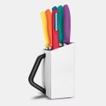 Victorinox - Set de cuchillos de cocina SWISS CLASSIC en taco, 7 piezas, multicolor