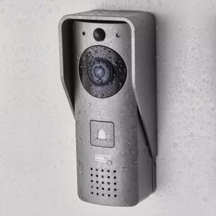 Timbre inalámbrico con vídeo y sensor de movimiento GoSmart 12V/3xAA IP44 Wi-Fi Tuya