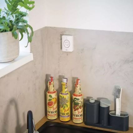 Timbre inalámbrico con vídeo y sensor de movimiento GoSmart 12V/3xAA IP44 Wi-Fi Tuya