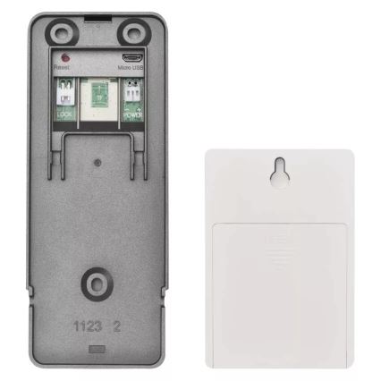 Timbre inalámbrico con vídeo y sensor de movimiento GoSmart 12V/3xAA IP44 Wi-Fi Tuya