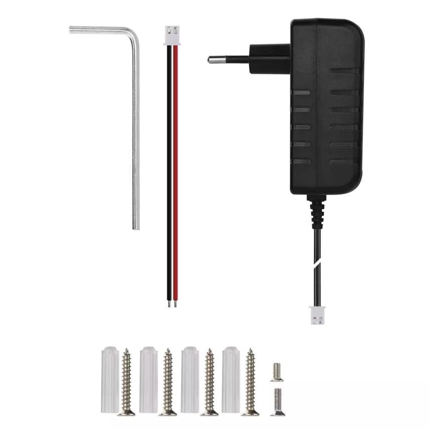Timbre inalámbrico con vídeo y sensor de movimiento GoSmart 12V/3xAA IP44 Wi-Fi Tuya