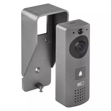 Timbre inalámbrico con vídeo y sensor de movimiento GoSmart 12V/3xAA IP44 Wi-Fi Tuya