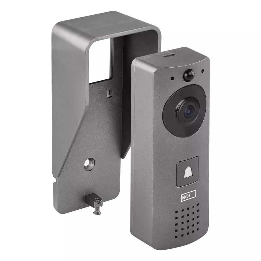 Timbre inalámbrico con vídeo y sensor de movimiento GoSmart 12V/3xAA IP44 Wi-Fi Tuya