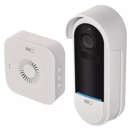 Timbre inalámbrico con vídeo y sensor de movimiento GoSmart 5V 3xAA IP65 Wi-Fi Tuya
