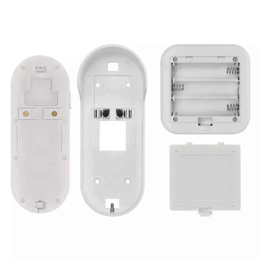 Timbre inalámbrico con vídeo y sensor de movimiento GoSmart 5V 3xAA IP65 Wi-Fi Tuya